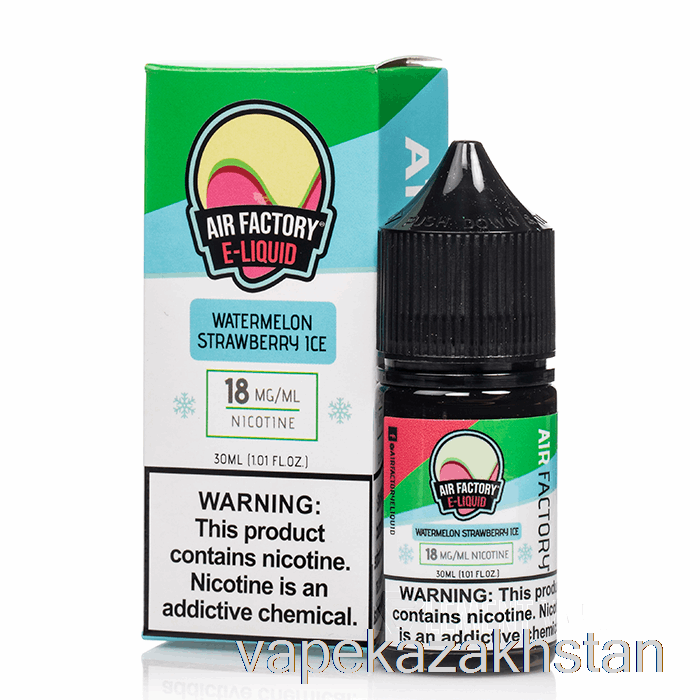 Vape Smoke Watermelon Strawberry Ice - Air Factory Salts - 30mL 36mg